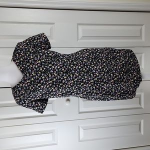 Vintage Ditsy Floral short sleeve dress S? M? L?